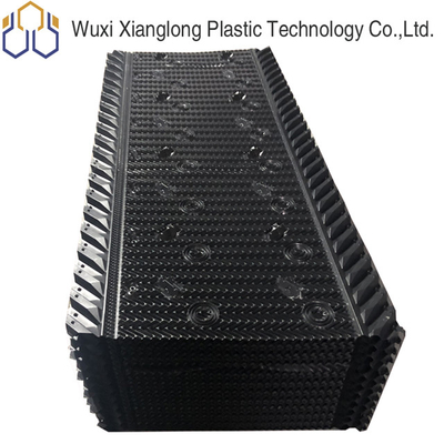 بسته بندی برج خنک کننده 915 میلی متری ورق پی وی سی برج خنک کننده پر فیلم Crossflow Cooling Tower