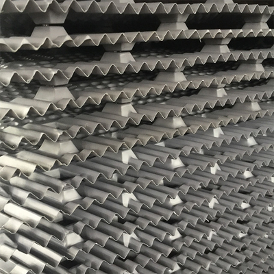850X1000mm برج خنک کننده پرکننده هوا خنک کننده پی وی سی پرکننده 0.32mm-0.6mm