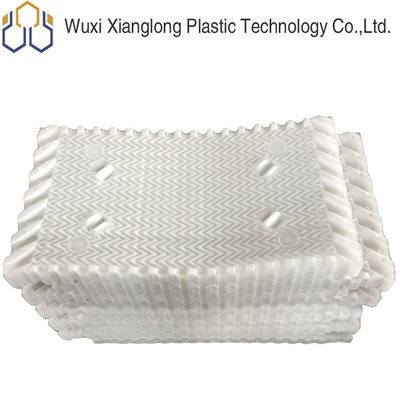 R Hot Water Distribution Cooling Tower Fill 1520mm 500mm Honeycomb PVC Fill