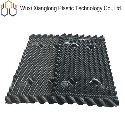R Hot Water Distribution Cooling Tower Fill 1520mm 500mm Honeycomb PVC Fill