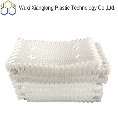 R Hot Water Distribution Cooling Tower Fill 1520mm 500mm Honeycomb PVC Fill