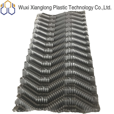 500 میلی متر S Wave Counter Flow Cooling Tower Material Complete Cooling Tower Fill To Cool Water