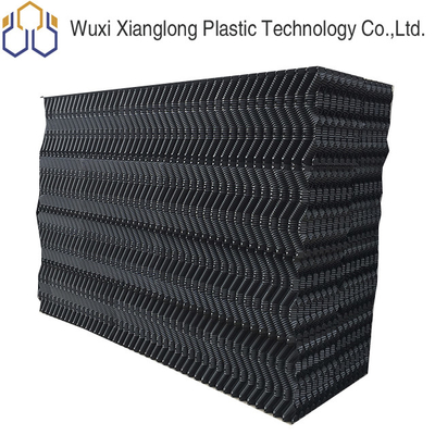 500 میلی متر S Wave Counter Flow Cooling Tower Material Complete Cooling Tower Fill To Cool Water