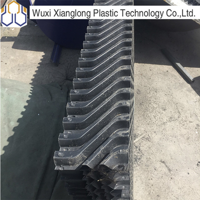 موج متقاطع پی وی سی حذف کننده رانش PVC پر کننده PVC برای برج خنک کننده