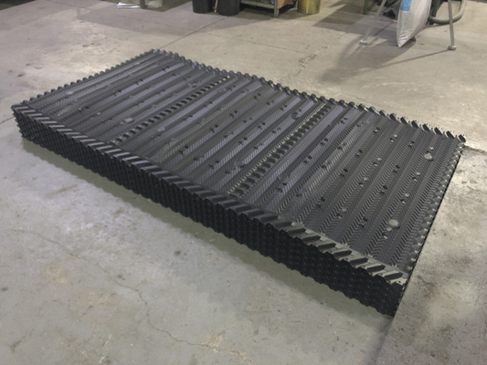 1250X2400mm برج خنک کننده آب پرکن نوع آویزان ورق PVC 16mm