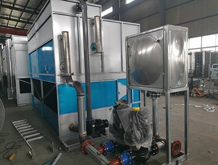 یخچال خنک کننده آب سرد صنعتی Fluid Cross Flow Media