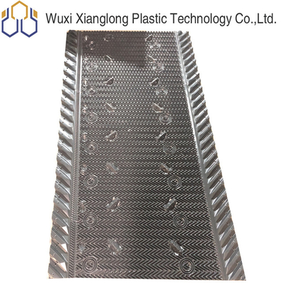 بسته بندی برج خنک کننده 915 میلی متری ورق پی وی سی برج خنک کننده پر فیلم Crossflow Cooling Tower