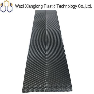 برج خنک کننده PVC پر کردن ورق ضد جریان پر کننده 610mm Cooling Tower Filing Pack