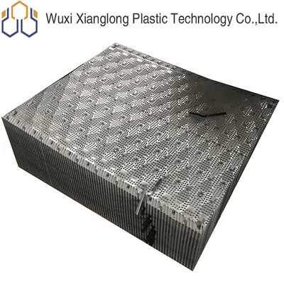 1000mm بین المللی Cooling Tower Fill برج خنک کننده متقاطع Pvc