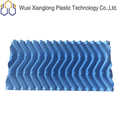 500 میلی متر S Wave Counter Flow Cooling Tower Material Complete Cooling Tower Fill To Cool Water